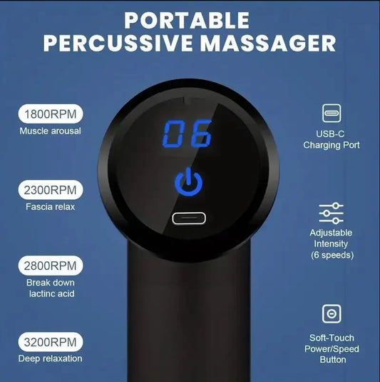 Professional Massage Gun – Electric Vibration Massager